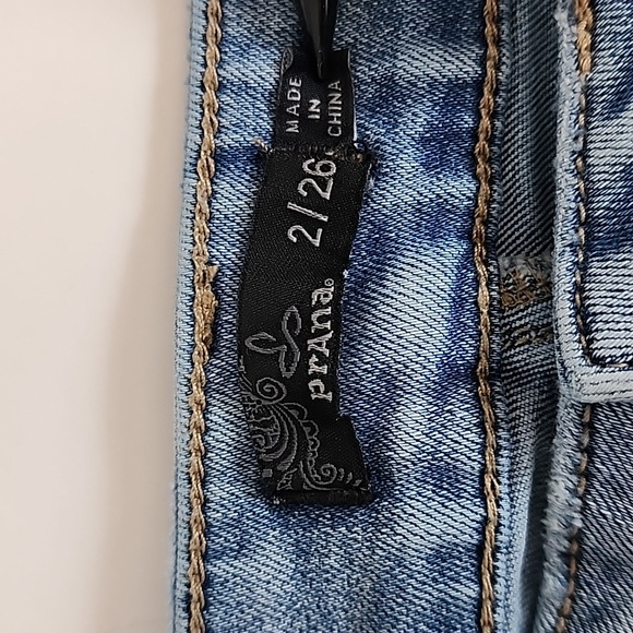 PRANA WOMENS CROPPED JEANS/  2/26 - Picture 4 of 11